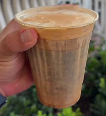 Pumpkin Cheesecake Cold Brew — photo from a ParkEats review