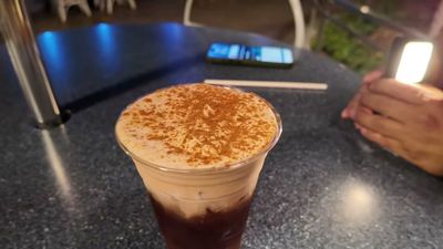 Pumpkin Cream Sweet Tea — photo from a ParkEats review