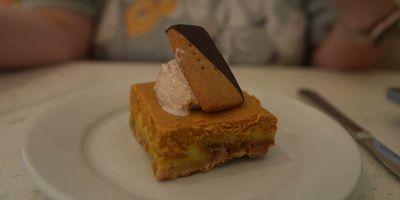 Pumpkin Crunch Cake — photo from a ParkEats review