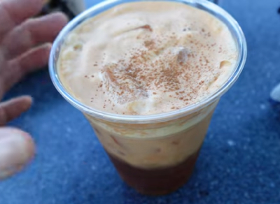 Pumpkin Pie Chai Tea — photo from a ParkEats review
