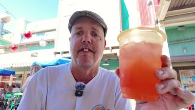 Rita's Grand Strawberry Margarita — photo from a ParkEats review
