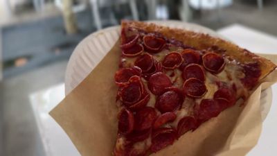 Slice of NY - Pepperoni — photo from a ParkEats review