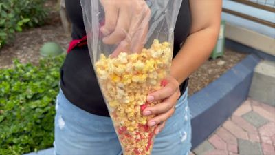 Spicy Pickle Popcorn — photo from a ParkEats review