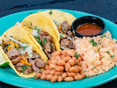 Street-style Tacos — photo from a ParkEats review