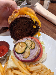 The Carnation Café Cheeseburger — photo from a ParkEats review
