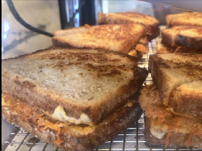 Toasted Salsa Roja Chicken Sandwich Combo — photo from a ParkEats review