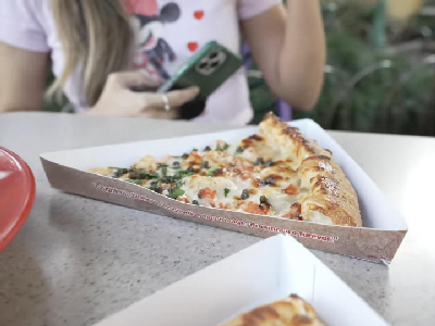 Vegetable Pizza — photo from a ParkEats review