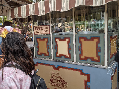 Churro Cart near Big Thunder Mountain Railroad