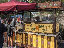Churro Cart at Small World Promenade