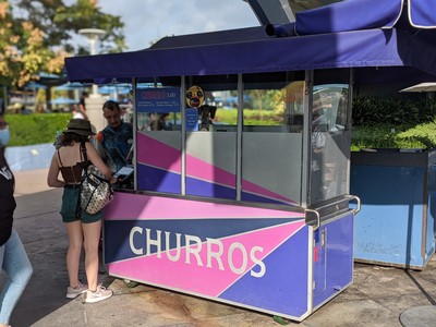 Churros near Buzz Lightyear Astro Blasters