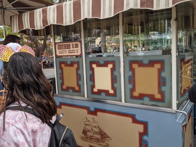 Churros near Haunted Mansion