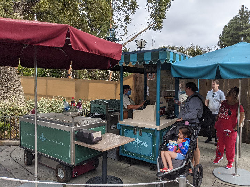 Churro Cart near Haunted Mansion