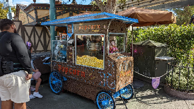 Popcorn Cart at Matterhorn