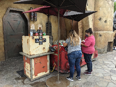 Snack Cart near Oga's Cantina