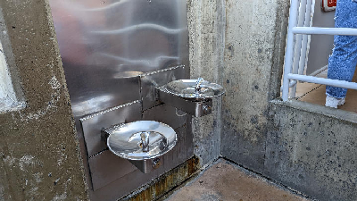 Water Fountain at Incredicoaster
