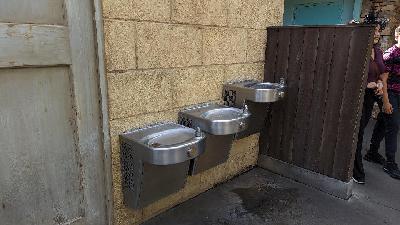 Water Fountain in Cars Land
