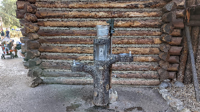 Water Fountain in Frontierland