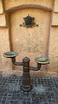 Water Fountain near Casey Jr.