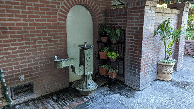 Water Fountain on Royal Street