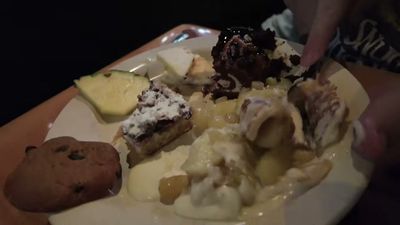 Assorted Desserts including Apple Strudel