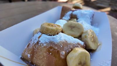 Banana-Caramel Beignets — photo from a ParkEats review