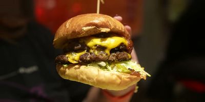 Beamed-up Burger
