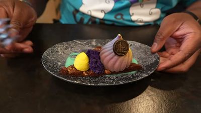 Black Spire Mousse — photo from a ParkEats review