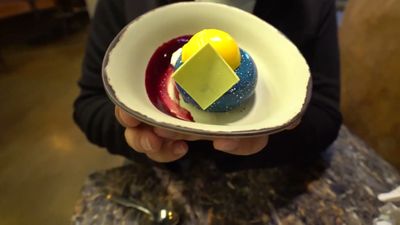 Blueberry Cream Cheese Mousse