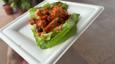 Bo Ssam Pork Belly Lettuce Wraps — photo from a ParkEats review