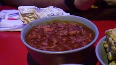 Buckin’ Baked Beans — photo from a ParkEats review
