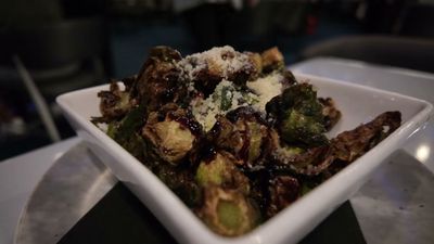 Caramelized Brussels Sprouts with Balsamic and Parmesan
