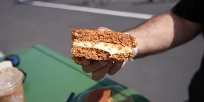 Carrot Cake Whoopie Pie — photo from a ParkEats review