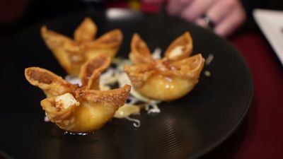 Cheesy Crab Wontons