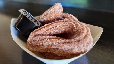 Churro Loops — photo from a ParkEats review