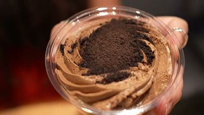 Cookies ‘n “Cream” Chocolate Mousse Cup