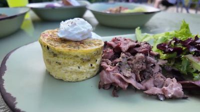 Frittata and Beef