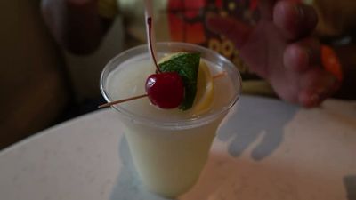 Frozen Mint Julep Lemonade