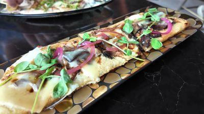Funghi Flatbread — photo from a ParkEats review