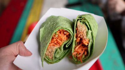 Harissa Chicken Wrap