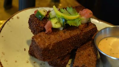 House-made Hummus Fries