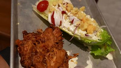 House Wedge Salad with Smoked Chicken
