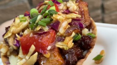 Korean Barbecued Pork Belly Bowl
