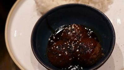 Korean Impossible Meatballs