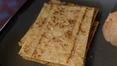 Lefse with Cinnamon Butter, Selection of Cheeses, Chilled Nordic Shrimp Salad, and Princess Garden Greens with Lingonberry Vinaigrette