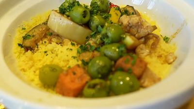 Lemon-Vegetable Couscous Tagine