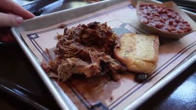 North Carolina Chopped Smoked Pork Butt Platter
