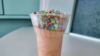 Orange Slushy Float