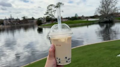 Peach Bubble Milk Tea