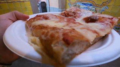 Pizza Margherita — photo from a ParkEats review