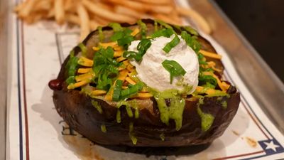 Plant-based Chili Baked Potato